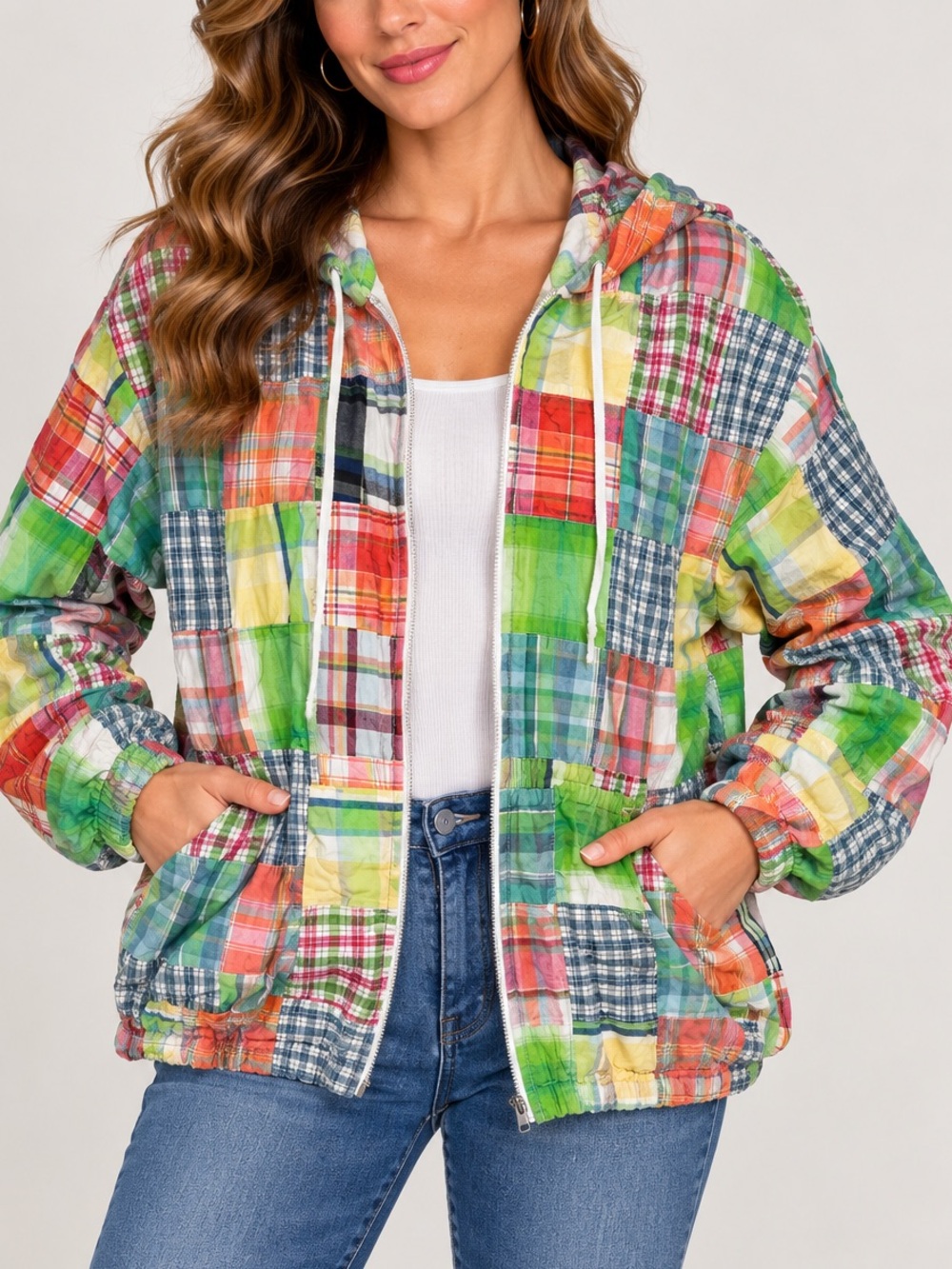 Vintage Serengeticatalog‎ Patchwork Hoody Jacket